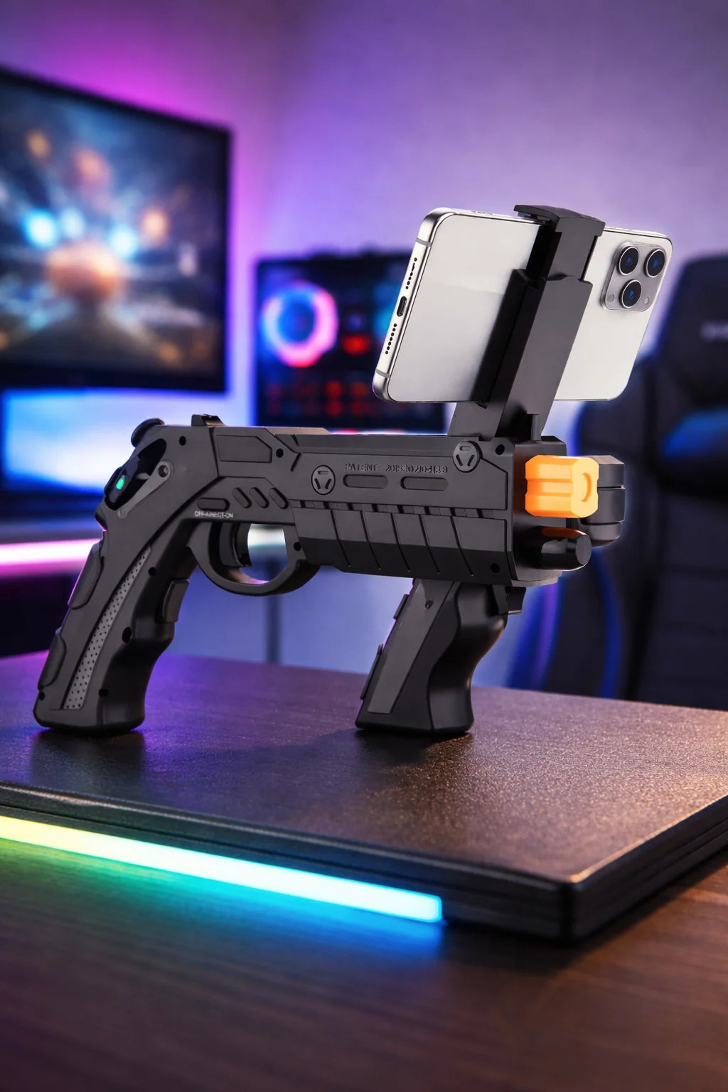 🎮 Gun‑Style Mobile Gaming Controller – Precision FPS Gamepad with Motion Aiming