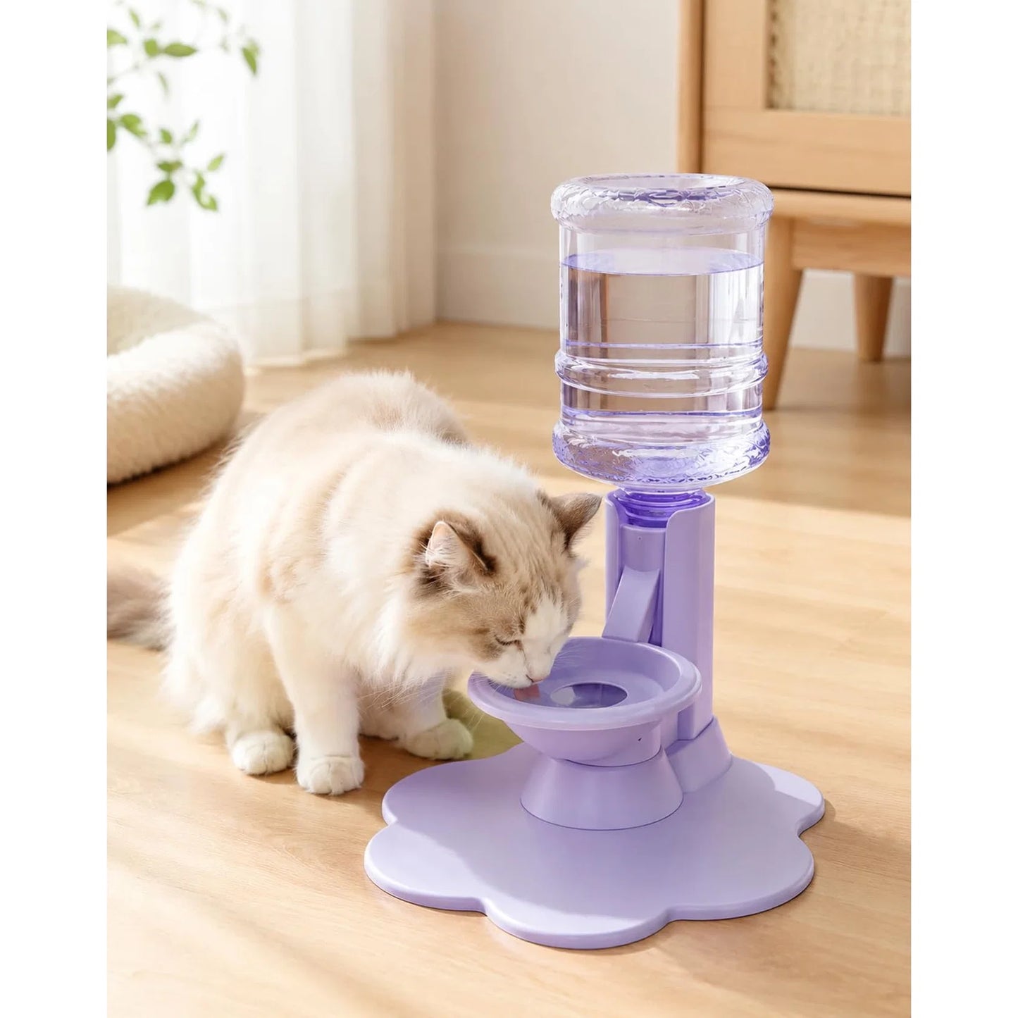 🐾 Gravity Pet Water Bowl – Automatic Fresh Water Dispenser For Cats & Dogs