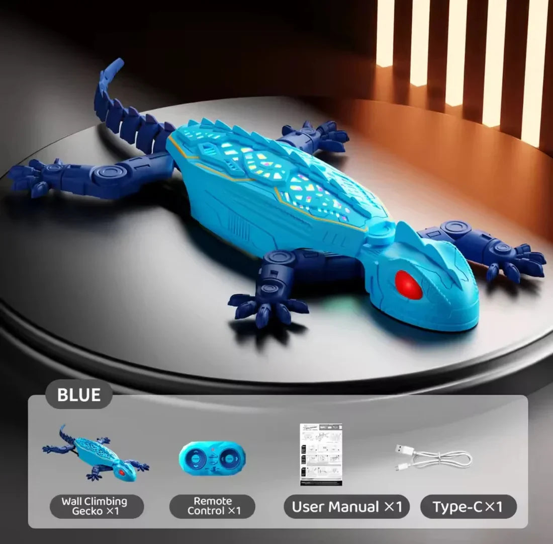 🦎 Remote Control Gecko Toy – Wall Climbing Lizard Gadget For Kids & Pets