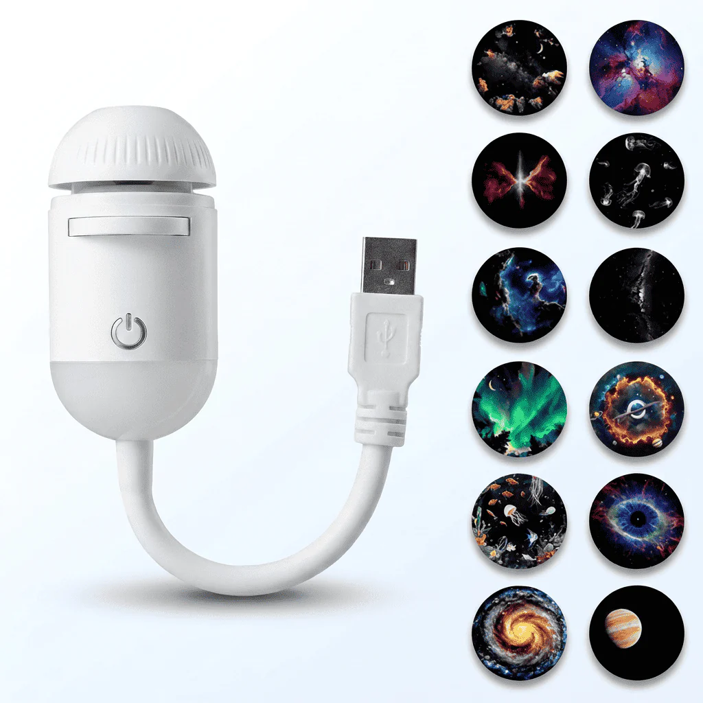 🌌 Galaxy Projector Night Light – Create Your Own Magical Starry World At Home